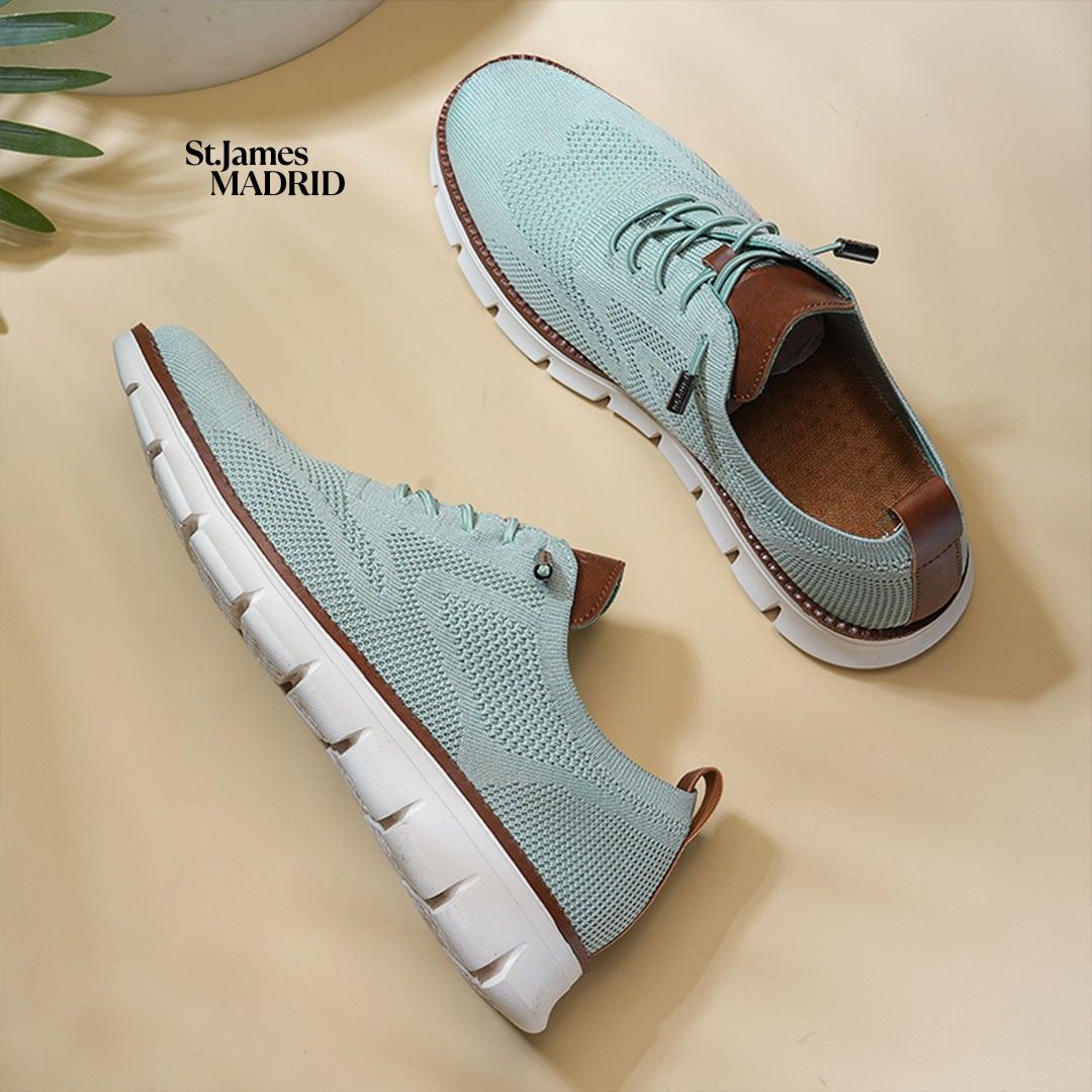 Zapato Urban Comfort Teal – Ultra Cómodo